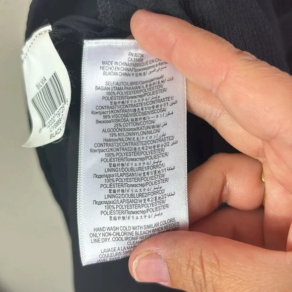 NWT BCBG MAXAZRIA “Silvia” Sleeveless Peplum Black Elegant Maxi Dress Sz 0 - Picture 10 of 16